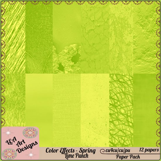 Color Effects - Spring - Lime Punch - CU4CU - FS - Click Image to Close