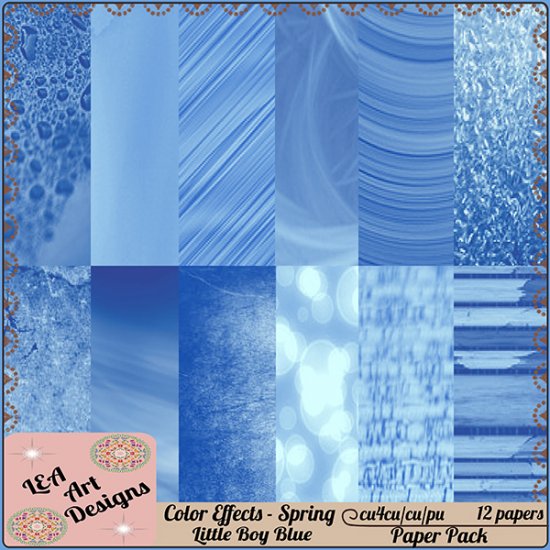 Color Effects - Spring - Little Boy Blue - CU4CU - FS - Click Image to Close
