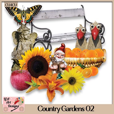 Country Gardens 02 - CU4CU