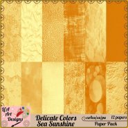 Delicate Colors - Sea Sunshine - FS - CU4CU