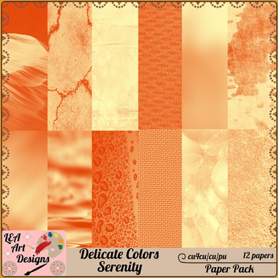Delicate Colors - Serenity - FS - CU4CU - Click Image to Close