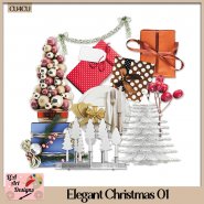 Elegant Christmas 01 - CU4CU