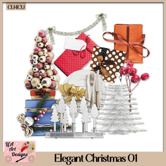 Elegant Christmas 01 - CU4CU - Click Image to Close