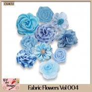 Fabric Flowers Vol 004 - CU4CU