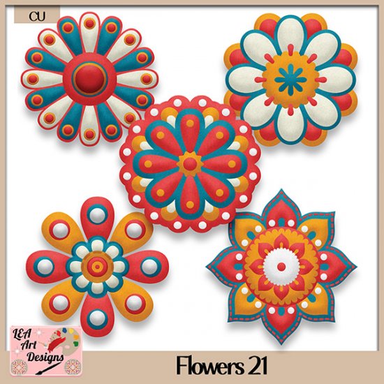 Flowers 21 - CU - Click Image to Close