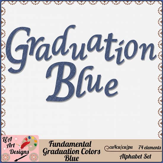 Fundamental Graduation Colors - Blue Alpha FS - CU4CU - Click Image to Close