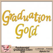 Fundamental Graduation Colors - Gold Alpha FS - CU4CU
