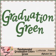 Fundamental Graduation Colors - Green Alpha FS - CU4CU