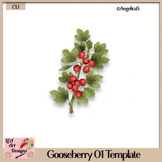 Gooseberry 01 - Layered Template - CU - Click Image to Close