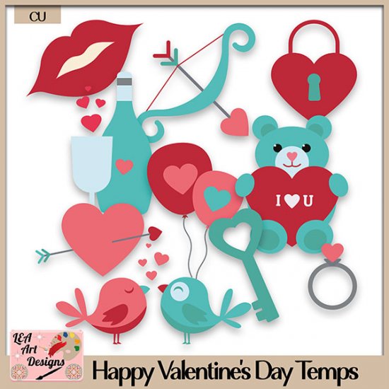 Happy Valentine's Day Temps - CU - Click Image to Close