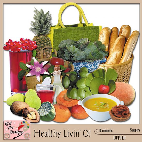 Healthy Livin' 01 - CU - Click Image to Close