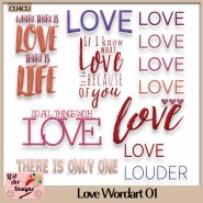 Love Wordart 001 - CU4CU