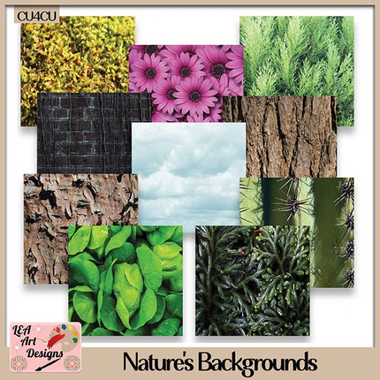 Nature's Backgrounds - CU4CU - FS - Click Image to Close