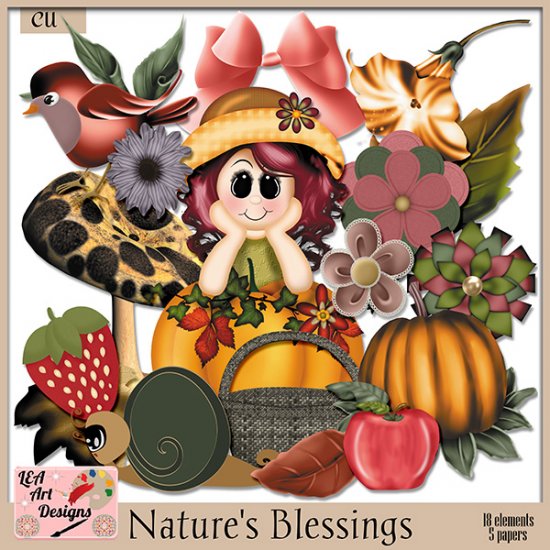 Nature's Blessings - CU - Click Image to Close