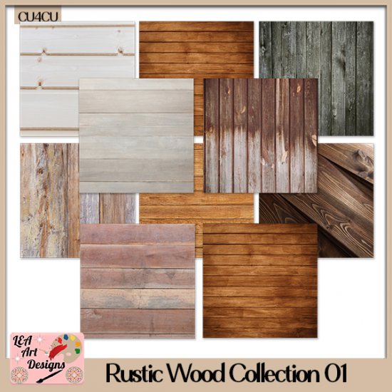 Rustic Wood Collection 01 - CU4CU - FS - Click Image to Close