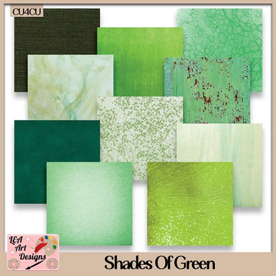 Shades Of Green - CU4CU - FS - Click Image to Close