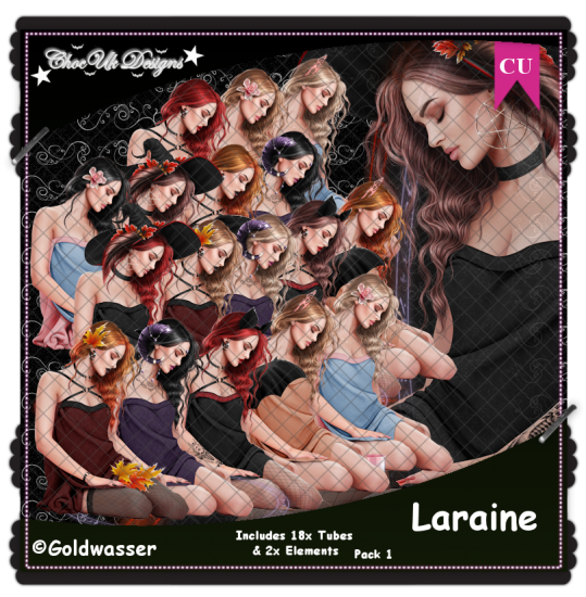 Laraine CU/PU Pack 1 - Click Image to Close