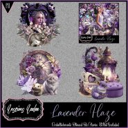 Lavender Haze Embellishments