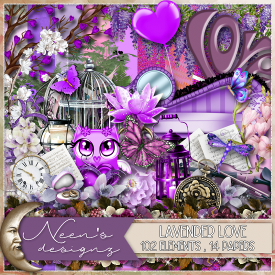 Lavender Love Kit - Click Image to Close