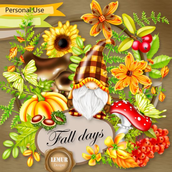 Fall Days by Lemur Designs - Click Image to Close