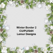 Winter Border 2 by Lemur Designs