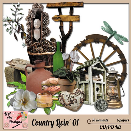 Country Livin' 01 - CU - Click Image to Close