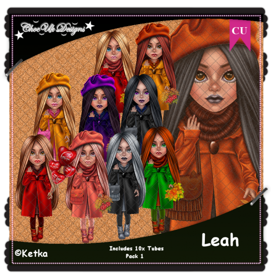 Leah CU/PU Pack 1 - Click Image to Close