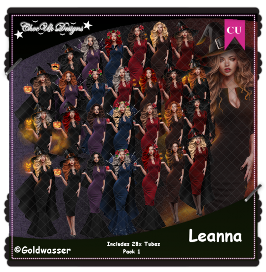 Leanna CU/PU Pack 1 - Click Image to Close