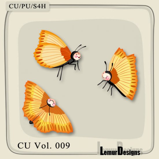 CU Vol. 009 Butterfly by Lemur Designs - Click Image to Close