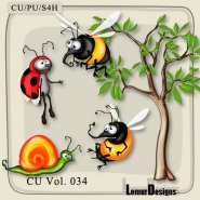 CU Vol. 034 Bugs Insects by Lemur Designs