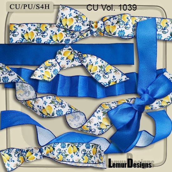 CU Vol. 1039 Ribbons by Lemur Designs - Click Image to Close