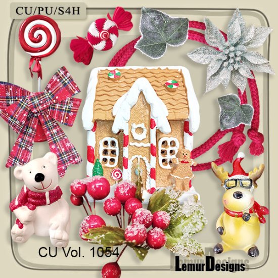 CU Vol. 1054 Christmas by Lemur Designs - Click Image to Close