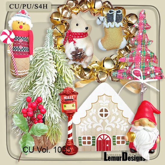 CU Vol. 1055 Christmas by Lemur Designs - Click Image to Close