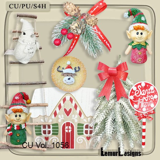 CU Vol. 1056 Christmas by Lemur Designs - Click Image to Close