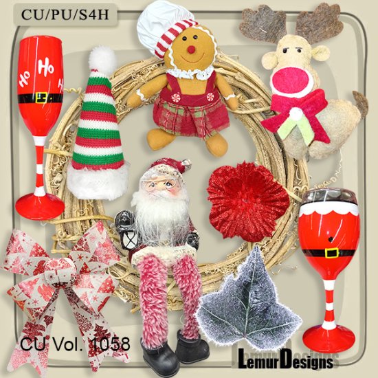 CU Vol. 1058 Christmas by Lemur Designs - Click Image to Close