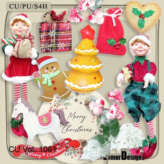 CU Vol. 1061 Christmas by Lemur Designs - Click Image to Close