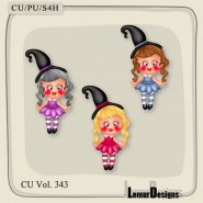 CU Vol. 343 Witch by Lemur Designs