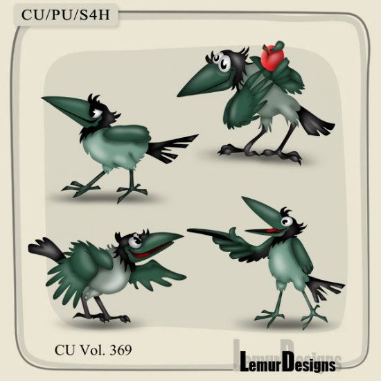 CU Vol. 369 Birds by Lemur Designs - Click Image to Close