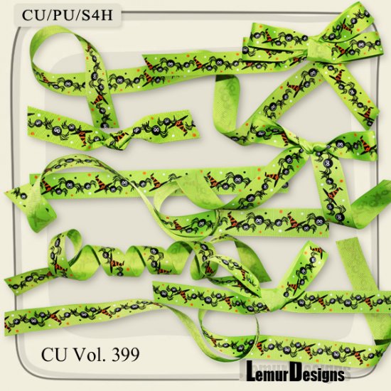 CU Vol. 399 Ribbons by Lemur Designs - Click Image to Close