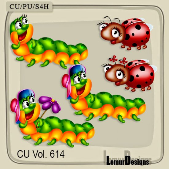CU Vol. 614 Insects - Click Image to Close