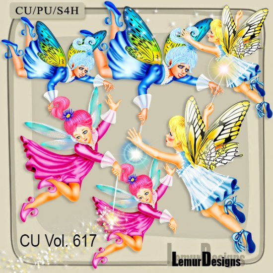 CU Vol. 617 Fairies - Click Image to Close