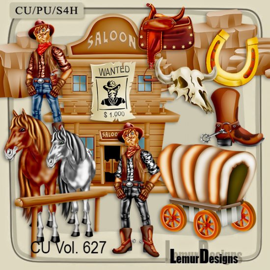 CU Vol. 627 Wild West - Click Image to Close