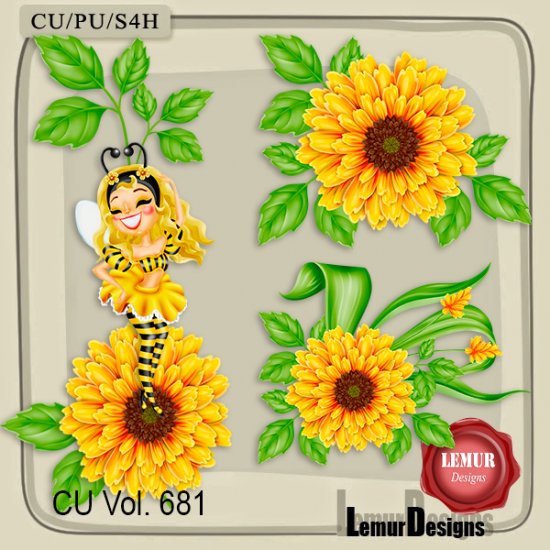 CU Vol. 681 Flowers - Click Image to Close