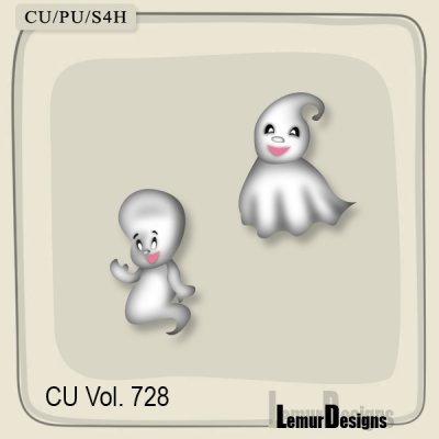 CU Vol. 728 Halloween ghost