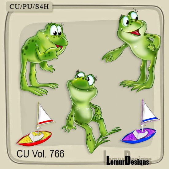 CU Vol. 766 Frogs - Click Image to Close