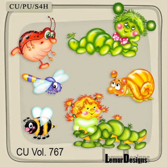 CU Vol. 767 Insects - Click Image to Close