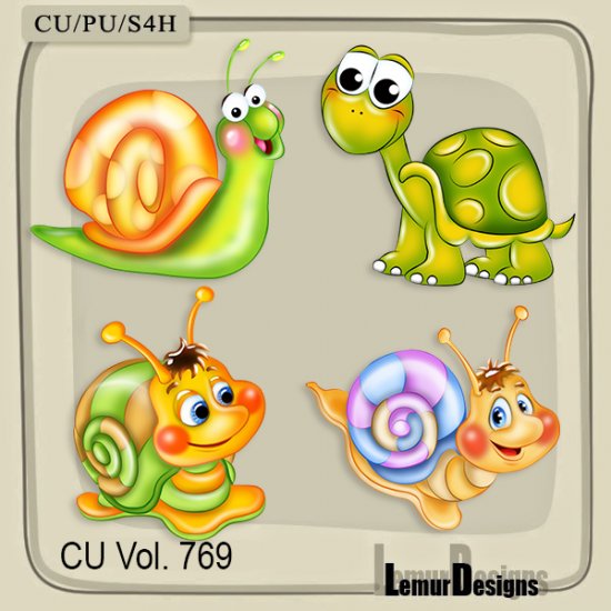 CU Vol. 769 Snails - Click Image to Close