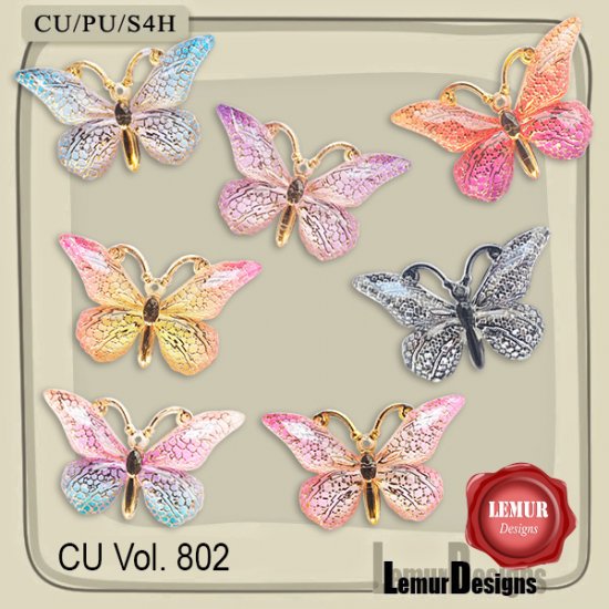 CU Vol. 802 Butterfly - Click Image to Close