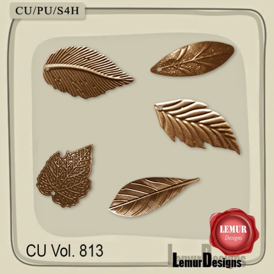 CU Vol. 813 Metal leaves - Click Image to Close