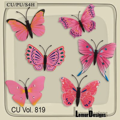 CU Vol. 819 Butterflies